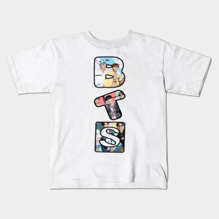 BTS Faces Kids T-Shirt